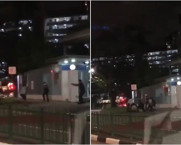 Knife-wielding man shot by police in stand-off charged with criminal intimidation, causing hurt