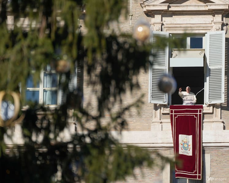 Pope tells abused mother domestic violence 'nearly satanic'