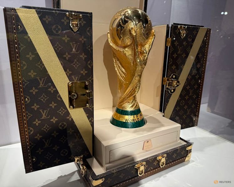 World Cup trophy to arrive in style in bespoke Louis Vuitton trunk