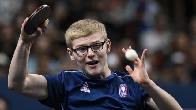勒布伦4比0横扫卡尔德拉诺 夺下乒乓男单铜牌