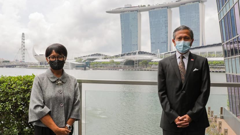Indonesia, Singapore to continue discussions on reciprocal vaccinated travel lane: Retno Marsudi Indonesia, Singapore to continue discussions on reciprocal vaccinated travel lane: Retno Marsudi