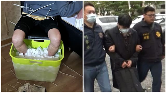 台男为骗保险金 教唆两同学冻脚截肢 纵火自焚