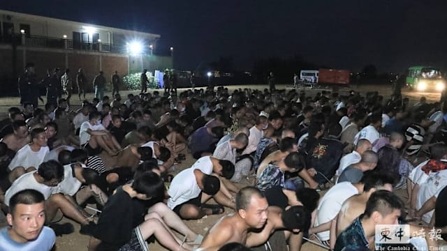 柬埔寨诈骗园区逮千人场面失控 军方介入维稳