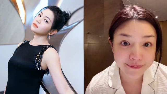 陈妍希卸妆晒素颜　网赞：没差别！