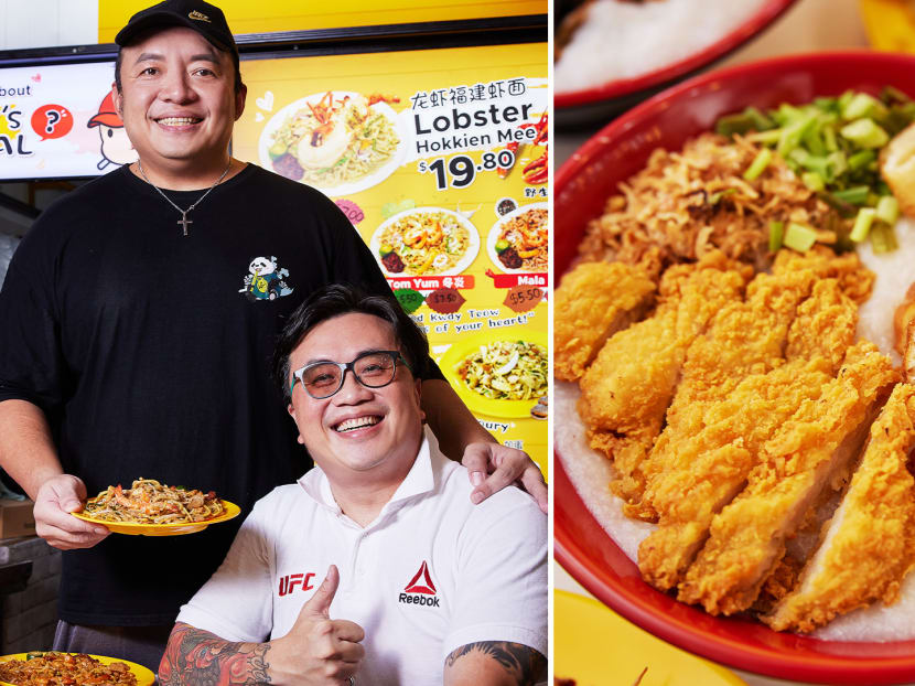 Tasty Chicken Cutlet Collagen Congee At Hawker Stall Opened By Pals To Mentor Ex-Convicts Tasty Chicken Cutlet Collagen Congee At Hawker Stall Opened By Pals To Mentor Ex-Convicts