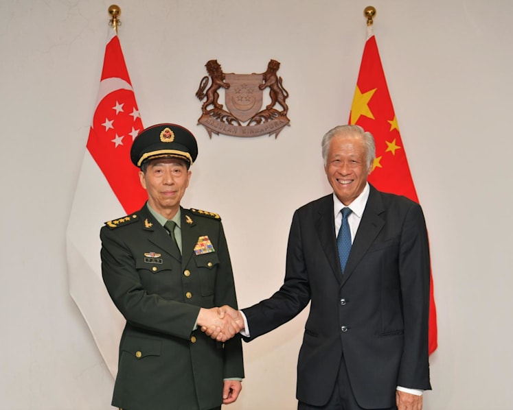 Singapore, China ink pact to set up secure telephone line between defence chiefs