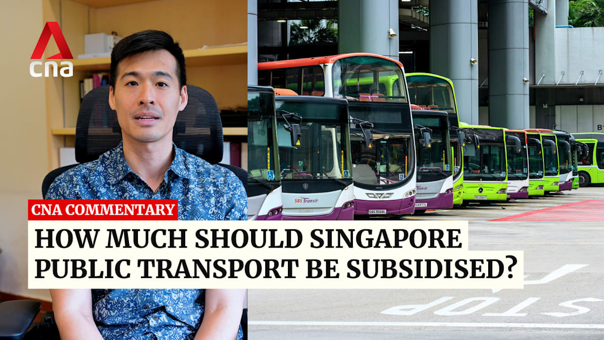 Commentary: How much should Singapore public transport be subsidised? |  Video
