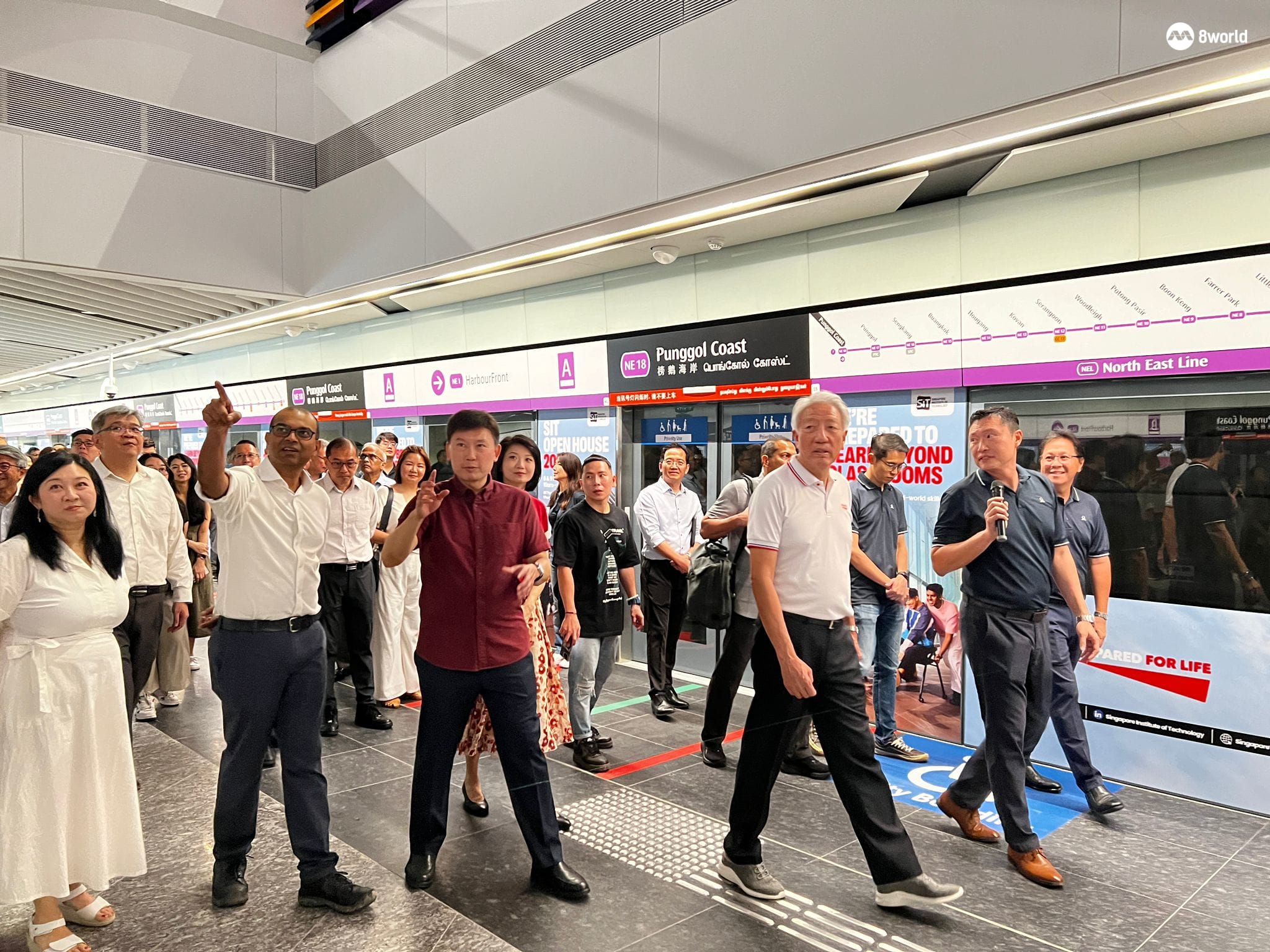 榜鹅海岸地铁站正式开幕今天下午3点通车- 8world