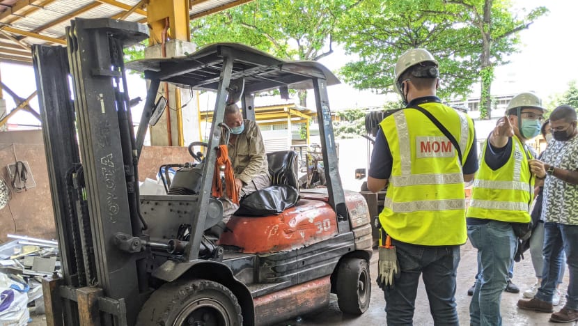 Mandatory refresher training for forklift operators from 2027: MOM Mandatory refresher training for forklift operators from 2027: MOM
