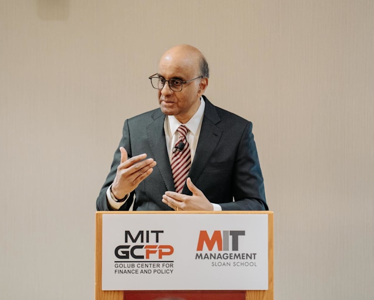 Tharman wins MIT prize for global financial leadership, warns over high debt levels in advanced economies
