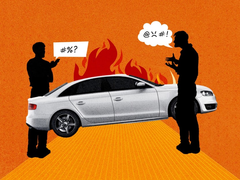 Hot Take: Is it cool to ask for a 6th-floor pick-up? Either way, no need to drive each other nuts over grey areas in private-hire rides Hot Take: Is it cool to ask for a 6th-floor pick-up? Either way, no need to drive each other nuts over grey areas in private-hire rides