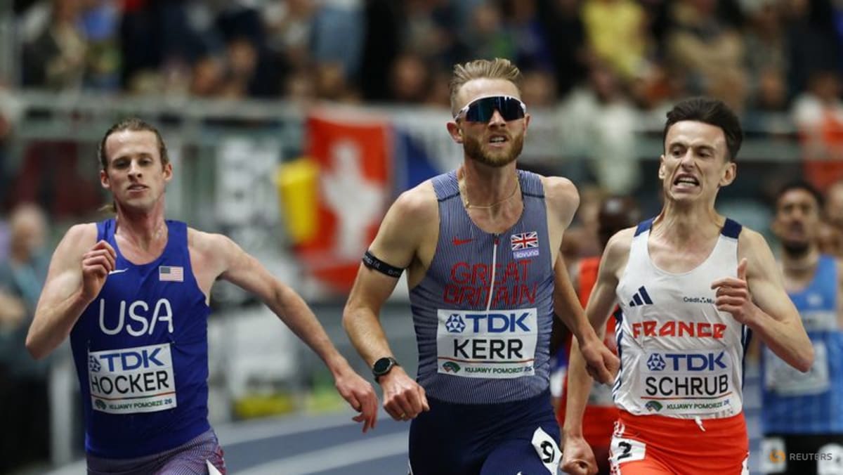 Kerr regains world indoor 3,000m gold medal in Poland