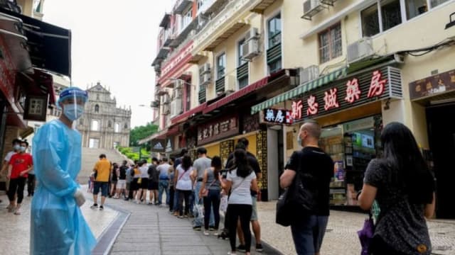 澳门即日起 进入为期六天防疫稳定期