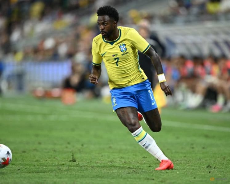 Brazil coach Ancelotti says Vinicius deserves 'patience'