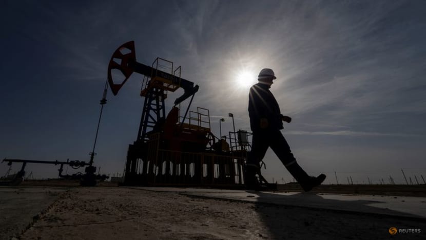 Oil rallies, settles at multi-month high on US crude draw, Russia sanctions