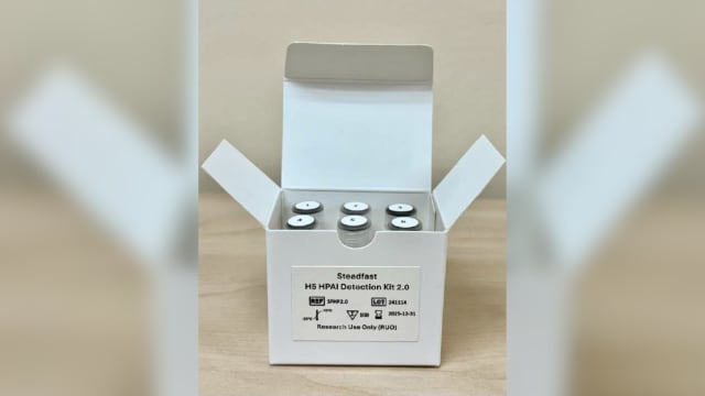 新日合作研发H5N1禽流感检测剂盒