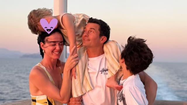 Orlando Bloom、Katy Perry分手后带娃出游
