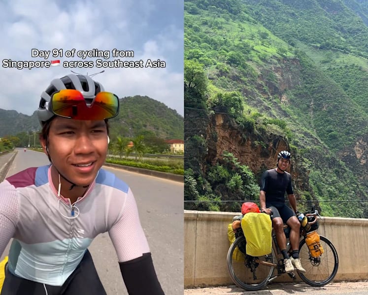 #trending: Tampines to China — S’porean goes viral with 'inspiring' online diary of cycling 4,800km 