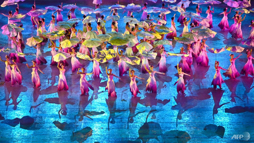 Gloomy skies but exuberant atmosphere as 31st SEA Games officially opens in Hanoi Gloomy skies but exuberant atmosphere as 31st SEA Games officially opens in Hanoi