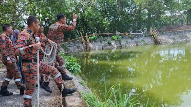 污水处理厂内钓鱼 马国12岁男童不幸坠池溺亡　