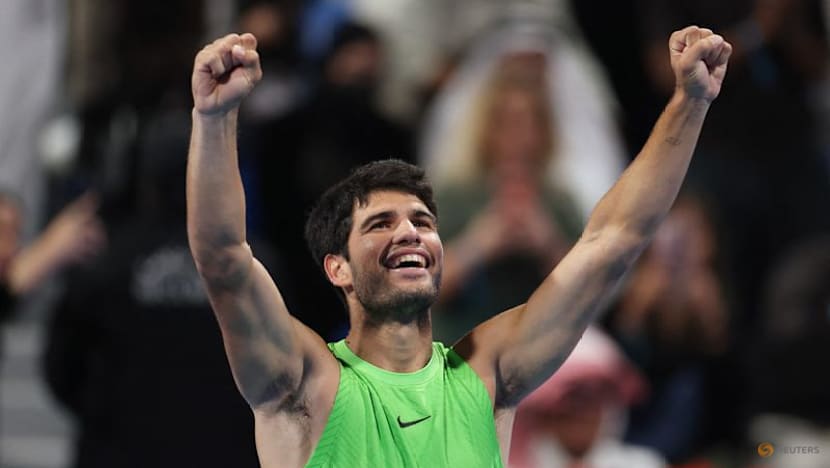 Alcaraz downs Fils to win Qatar Open, extends perfect start to the year