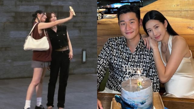 赵岱新被发现小腹隆起　周兴哲证实老婆怀二胎！