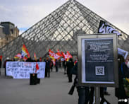 'We are angry': Louvre Museum closed as workers strike