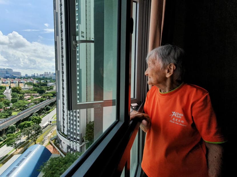 With amenities lacking near their new flats, former Tanglin Halt residents keep going back