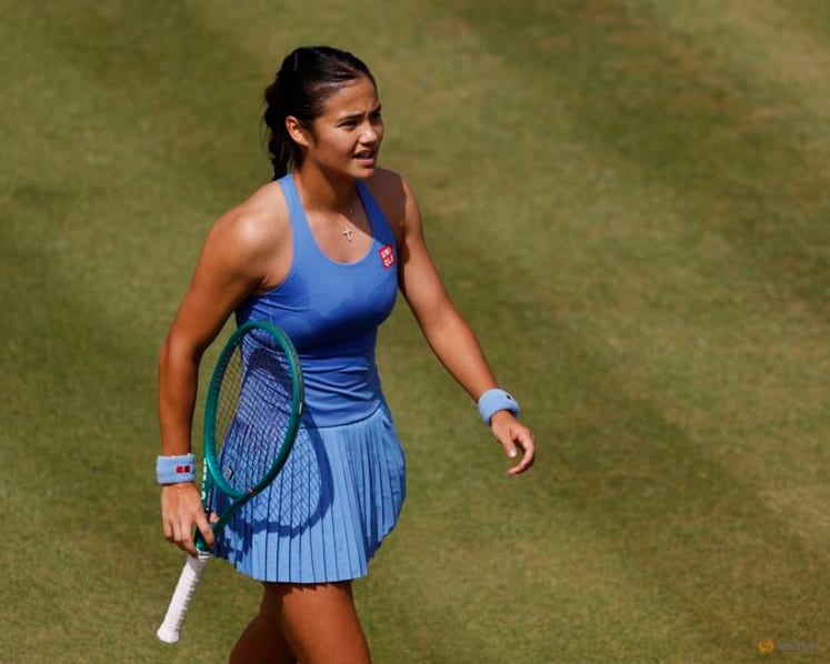 Resurgent Raducanu sets up Queen's final against Vekic