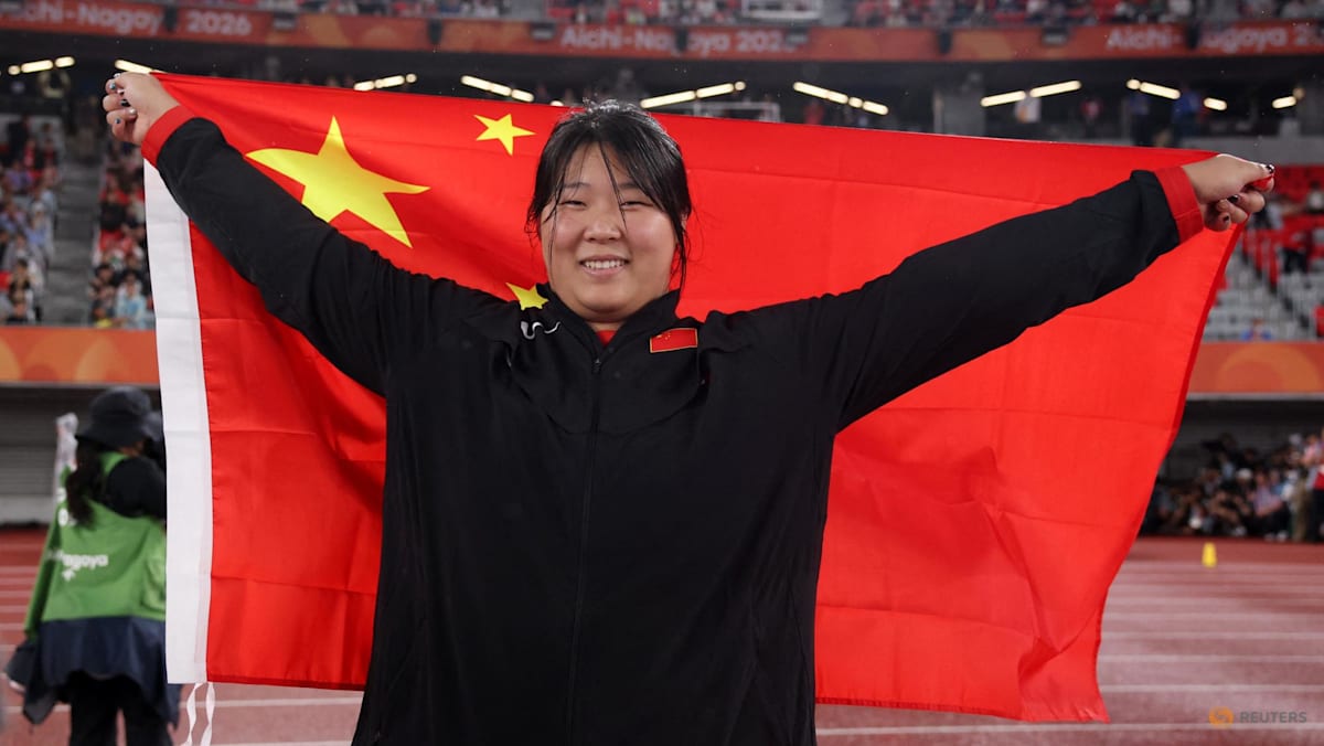 China teen blows away the field for record-setting Asian Games gold as Thailand's Puripol Boonson clinches sprint double