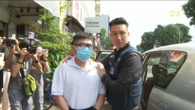 七人涉盗用资料注册电话卡供诈骗团伙使用 今被押回现场协助调查
