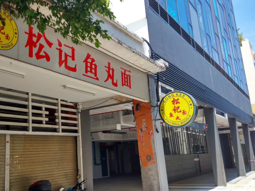 The popular Song Kee Fishball Noodle, located at Upper Serangoon Road, has closed its doors. Photo: Sonia Yeo