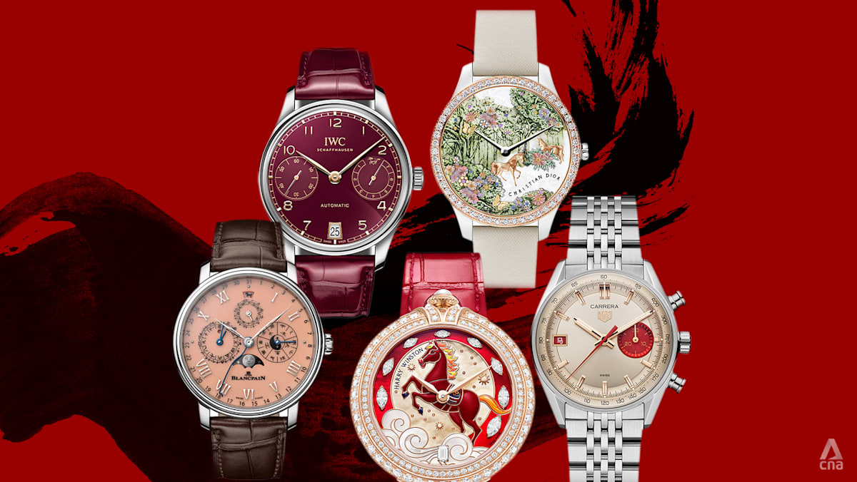 Gallop into the Year of the Horse with these artistic zodiac-themed watches
