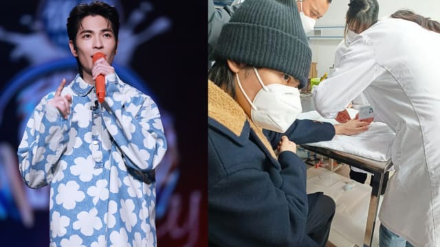 打球不慎受伤　萧敬腾“骨头整条裂了”