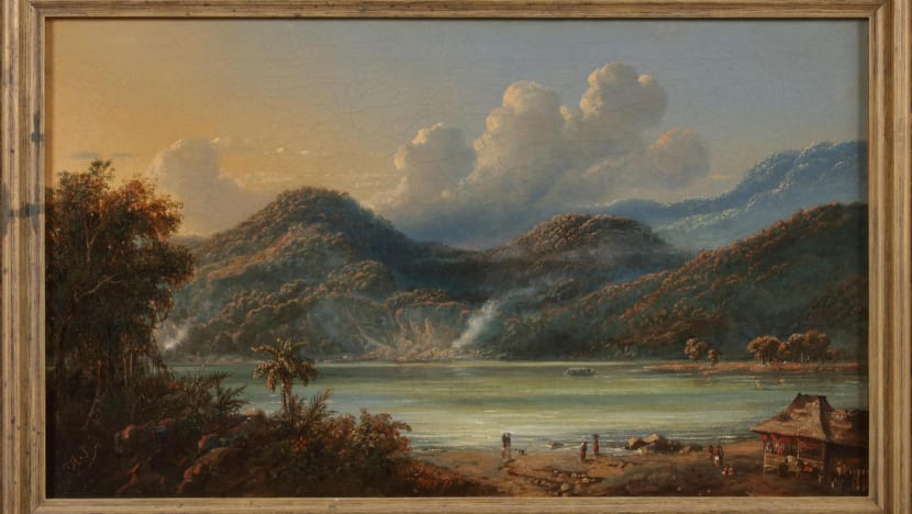 Keindahan lukisan Talagabodas dan Merbabu karya Raden Saleh, laku puluhan miliar di lelang Sotheby’s Singapore