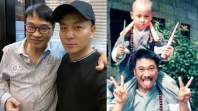 Ng Man Tat And Former Child Star Shi Xiao Long Had A Reunion On Mid-Autumn Festival