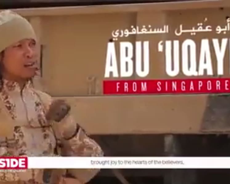 MHA ‘monitoring activities’ of Singaporean in IS video