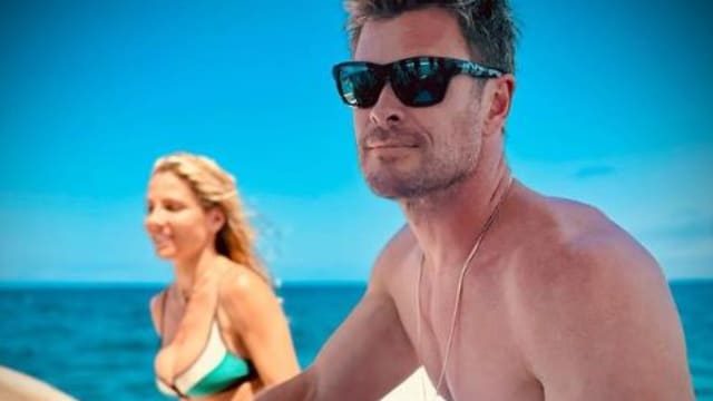 遭传夫妻失和　Chris Hemsworth带老婆度假辟谣