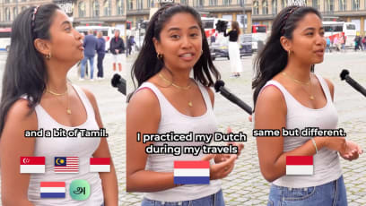 S'porean Woman Speaks 5 Languages In Street Interview, Leaving Netizens Amazed