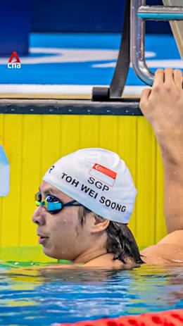 Swimmer Toh Wei Soong claims Singapore's first medal at Asian Para Games