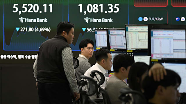 中东局势升温 韩股暴跌12%创46年最大跌幅