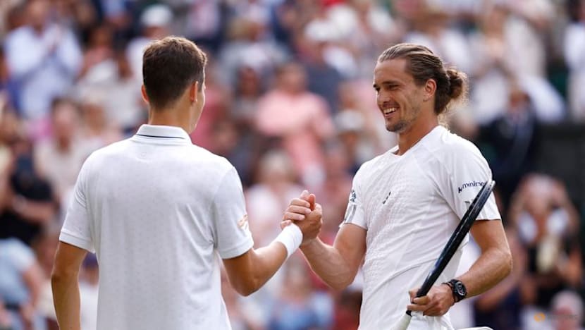 Zverev fends off Blockx barrage to avoid first-round loss