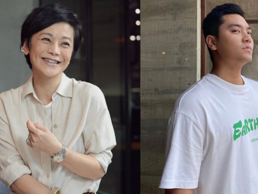 Her 31-year-old son Oscar is now a successful entrepreneur and made a rare public appearance alongside his mum in variety show Searching for Youth.