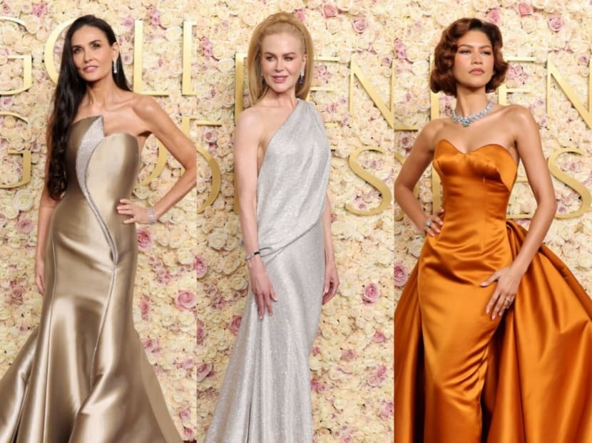 Golden Globes 2025: The asymmetrical neckline wins big with Demi Moore, Nicole Kidman, Zendaya