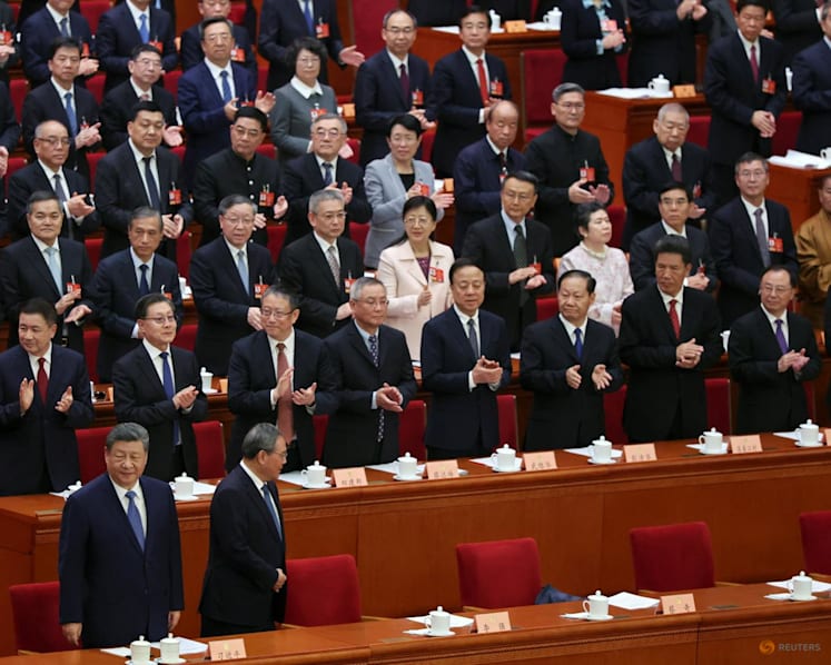Two senior Communist Party officials absent at top Chinese political event