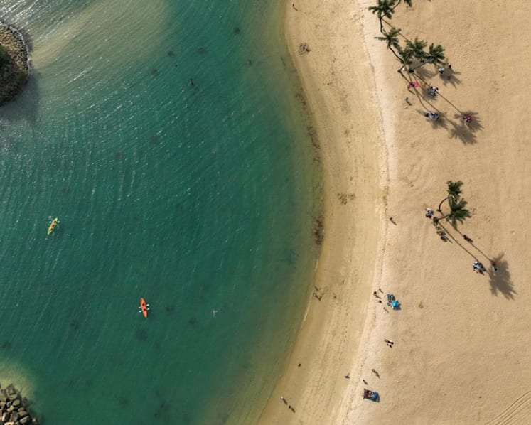 Siloso Beach reopens for swimming, sea activities after oil spill clean-up