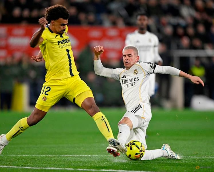 Mbappe double powers Real Madrid past Villarreal to top of LaLiga