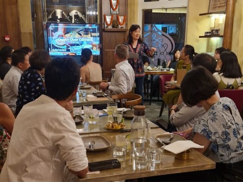 What’s it like to attend a dinner to talk about death with people you’ve never met before?