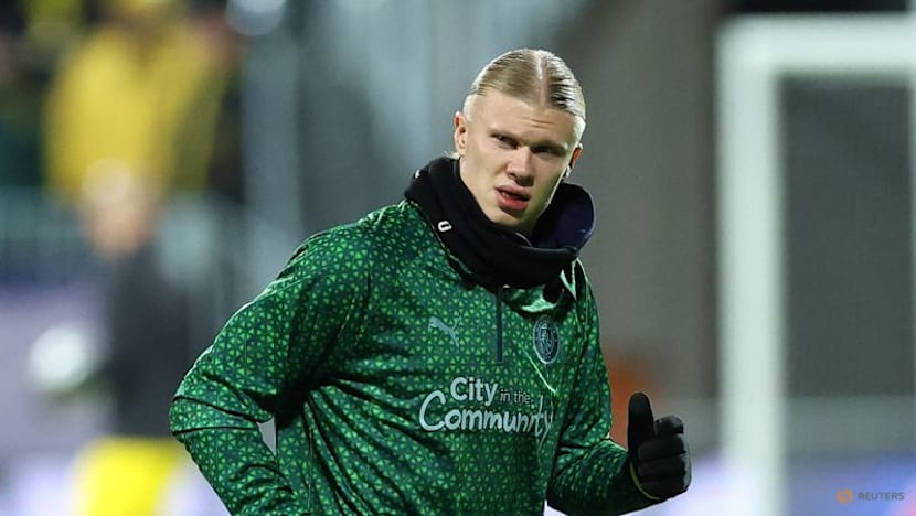 Haaland trades goals for sagas with record-breaking Viking book