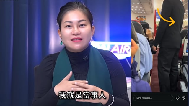 亚航机上与中国女子起争执 邻座乘客否认对方曾道歉